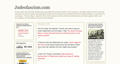 Desktop Screenshot of judeofascism.com