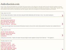 Tablet Screenshot of judeofascism.com
